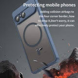Husa de protectie Techsuit HaloFrost II MagSafe compatibil cu Sony Xperia 10 VII, Bleumarin
