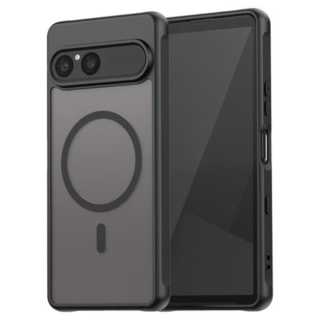 Husa de protectie Techsuit HaloFrost II MagSafe compatibil cu Sony Xperia 10 VII, Negru