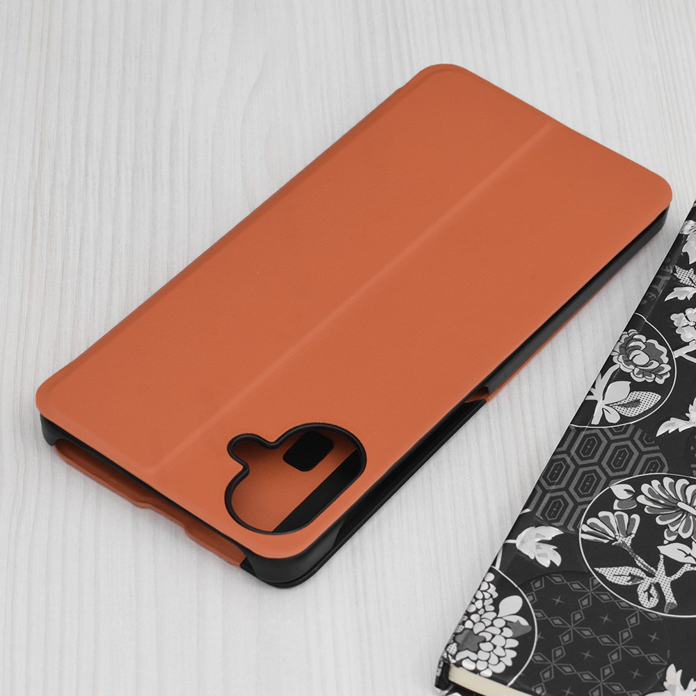 Husa de protectie Techsuit eFold Series compatibil cu Samsung Galaxy A07 4G, Portocaliu