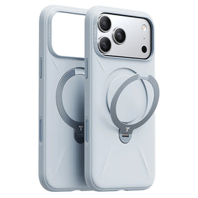 Husa de protectie Torras QPRO Silicone Series compatibil cu iPhone 17 Pro Max, Albastru Pastel