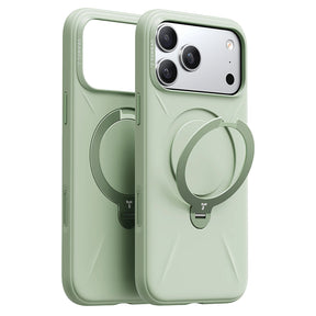 Husa de protectie Torras QPRO Silicone Series compatibil cu iPhone 17 Pro Max, Matcha Green