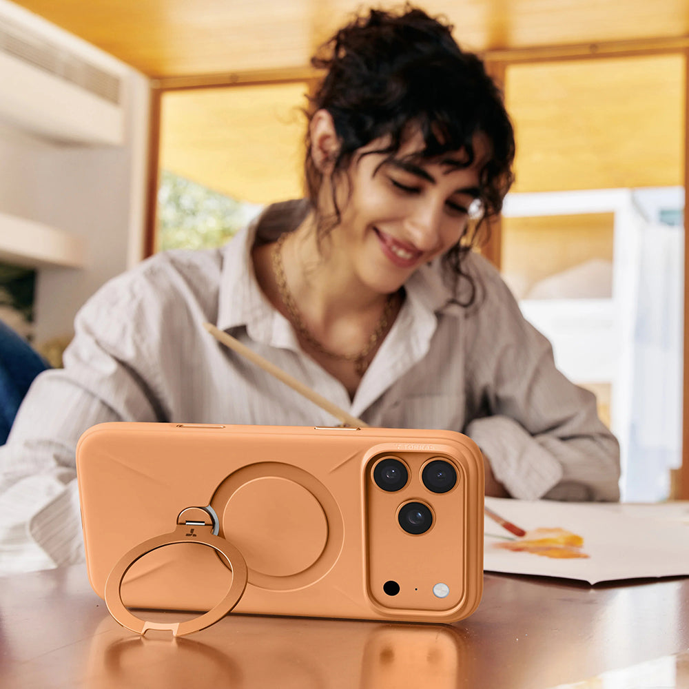 Husa de protectie Torras QPRO Silicone Series compatibil cu iPhone 17 Pro Max, Matcha Green