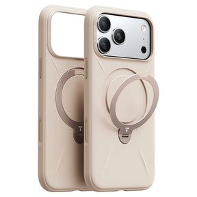 Husa de protectie Torras QPRO Silicone Series compatibil cu iPhone 17 Pro, Dessert Gold