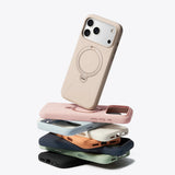Husa de protectie Torras QPRO Silicone Series compatibil cu iPhone 17 Pro, Albastru Pastel