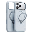 Husa de protectie Torras QPRO Silicone Series compatibil cu iPhone 17 Pro, Albastru Pastel