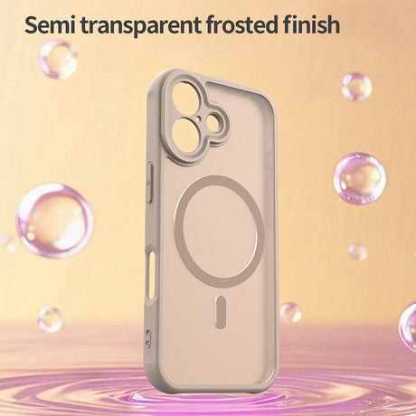 Husa de protectie Techsuit HaloFrost II MagSafe compatibil cu iPhone 17, Auriu