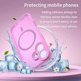 Husa de protectie Techsuit HaloFrost II MagSafe compatibil cu iPhone 17, Roz