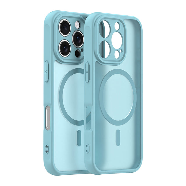 Husa de protectie Techsuit HaloFrost II MagSafe compatibil cu iPhone 16 Pro, Verde Menta
