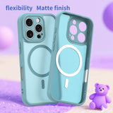 Husa de protectie Techsuit HaloFrost II MagSafe compatibil cu iPhone 16 Pro, Verde Menta