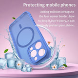 Husa de protectie Techsuit HaloFrost II MagSafe compatibil cu iPhone 16 Pro, Albastru Cer