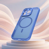 Husa de protectie Techsuit HaloFrost II MagSafe compatibil cu iPhone 16 Pro, Albastru Cer