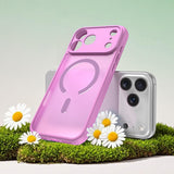 Husa de protectie Techsuit HaloFrost II MagSafe compatibil cu iPhone 17 Pro Max, Portocaliu