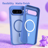 Husa de protectie Techsuit HaloFrost II MagSafe compatibil cu Google Pixel 10 Pro XL, Albastru Cer