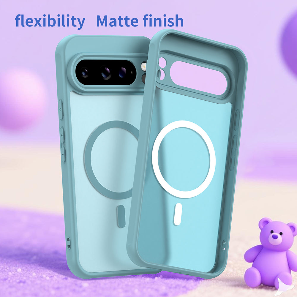 Husa de protectie Techsuit HaloFrost II MagSafe compatibil cu Google Pixel 10 Pro, Verde Menta