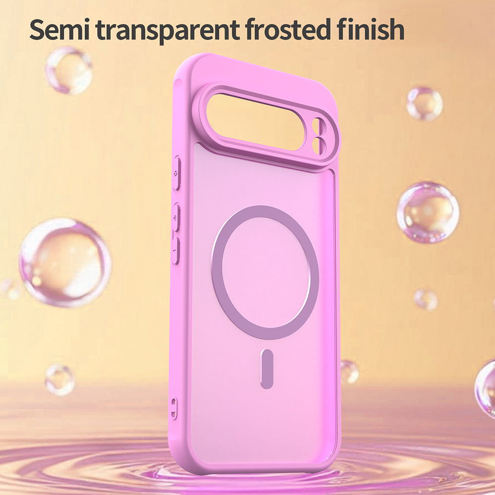 Husa de protectie Techsuit HaloFrost II MagSafe compatibil cu Google Pixel 10 Pro, Roz