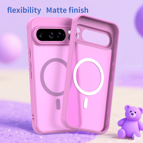 Husa de protectie Techsuit HaloFrost II MagSafe compatibil cu Google Pixel 10 Pro, Roz