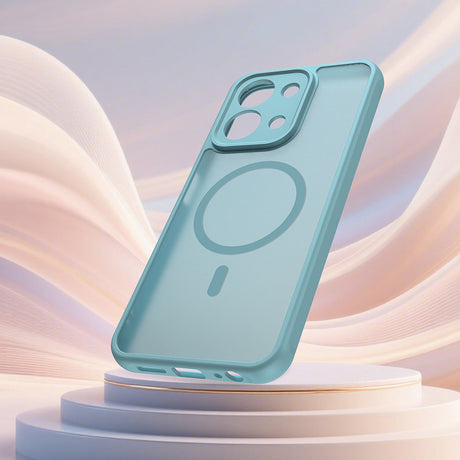 Husa de protectie Techsuit HaloFrost II MagSafe compatibil cu Xiaomi Redmi 15C 4G / Redmi 15C 5G, Verde Menta
