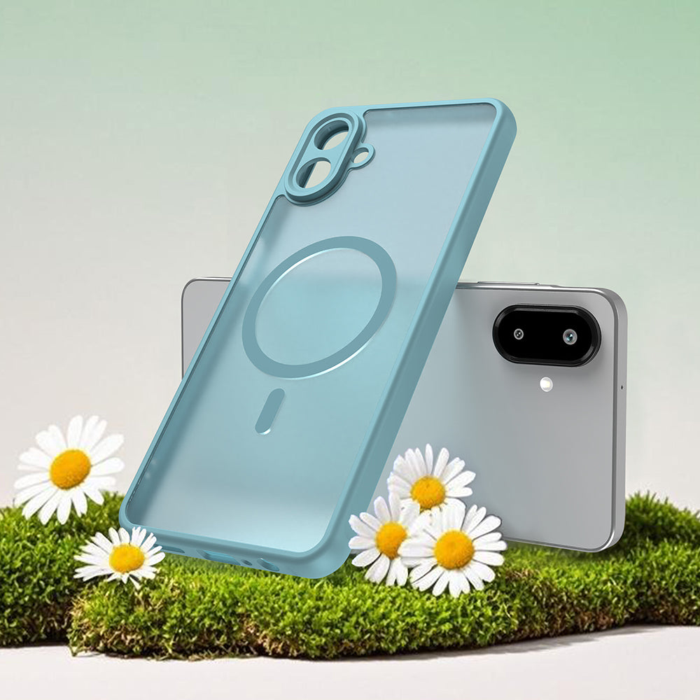 Husa de protectie Techsuit HaloFrost II MagSafe compatibil cu Samsung Galaxy A07 4G, Verde Menta