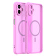 Husa de protectie Techsuit HaloFrost II MagSafe compatibil cu Samsung Galaxy A07 4G, Roz