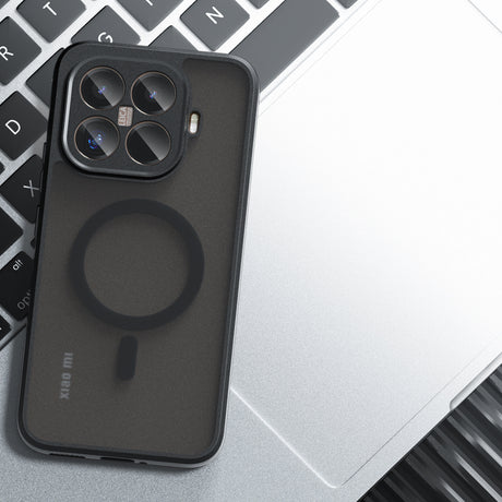 Husa de protectie Techsuit PureFrost MagSafe compatibil cu Xiaomi 15T, Negru Mat