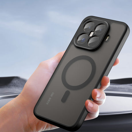 Husa de protectie Techsuit PureFrost MagSafe compatibil cu Xiaomi 15T Pro, Negru Mat