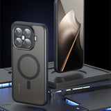 Husa de protectie Techsuit PureFrost MagSafe compatibil cu Xiaomi 15T Pro, Negru Mat