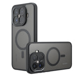 Husa de protectie Techsuit PureFrost MagSafe compatibil cu Xiaomi 15T Pro, Negru Mat