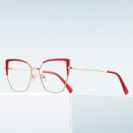 Ochelari Techsuit Anti-Blue Light Glasses Reflex PC (3156) pentru dame, cat eye