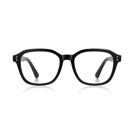 Techsuit Anti-Blue Light Glasses Reflex PC (2227), for Men, Round, TR90&Metal Frame, AC Lens, Negru