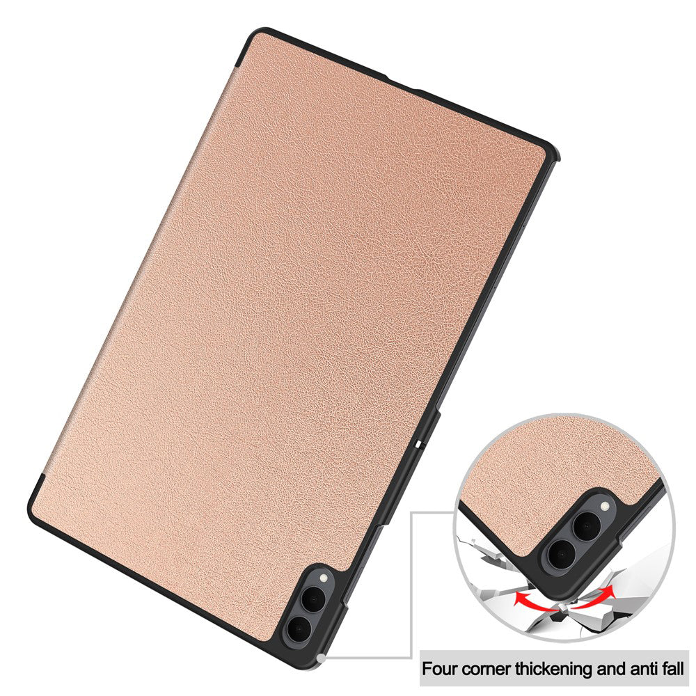 Husa de protectie tableta Techsuit FoldPro compatibil cu Samsung Galaxy Tab S11 Ultra, Roz Auriu