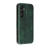 Husa de protectie Techsuit Safe Wallet Plus compatibil cu Samsung Galaxy S25 FE, Verde