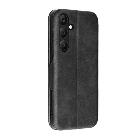 Husa de protectie Techsuit Safe Wallet Plus compatibil cu Samsung Galaxy S25 FE, Negru