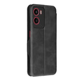 Husa de protectie Techsuit Safe Wallet Plus compatibil cu Motorola Moto G05 / E15, Negru