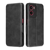 Husa de protectie Techsuit Safe Wallet Plus compatibil cu Motorola Moto G05 / E15, Negru