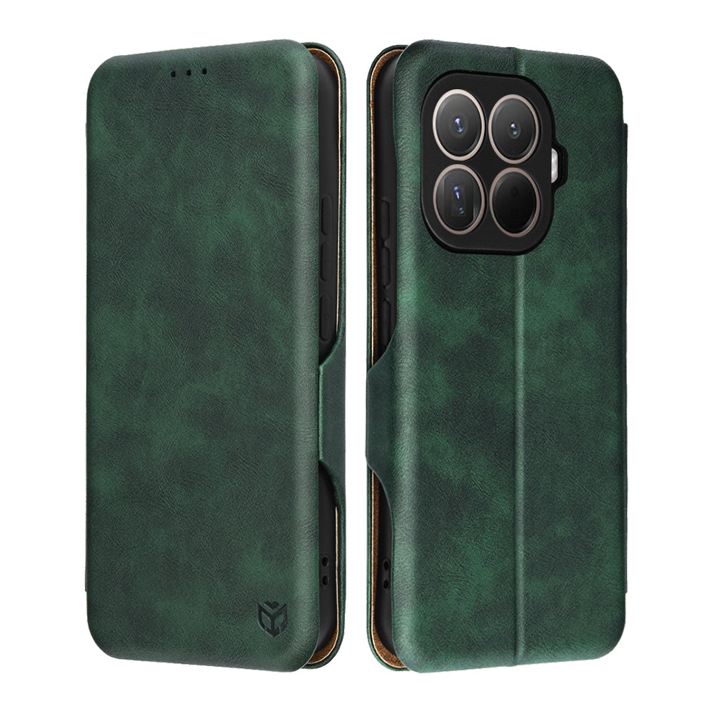 Husa de protectie Techsuit Safe Wallet Plus compatibil cu Xiaomi 15T Pro, Verde