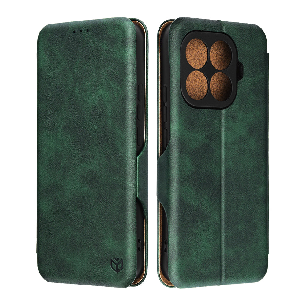 Husa de protectie Techsuit Safe Wallet Plus compatibil cu Xiaomi 15T Pro, Verde