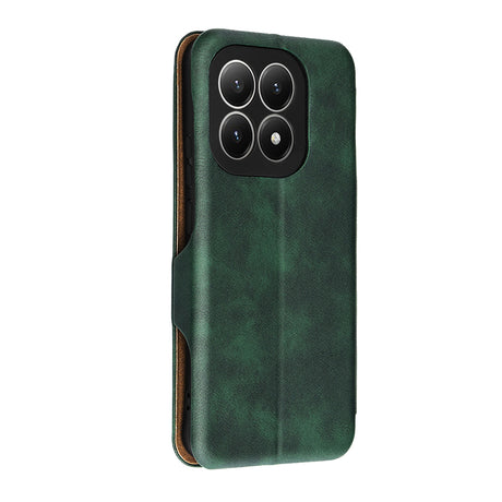 Husa de protectie Techsuit Safe Wallet Plus compatibil cu Xiaomi 15T, Verde