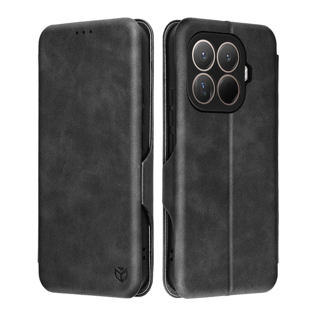 Husa de protectie Techsuit Safe Wallet Plus compatibil cu Xiaomi 15T Pro, Negru
