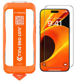 Folie de protectie Torras GlassGo Install Master compatibil cu iPhone 17 Air, Negru