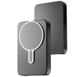 Baterie externa 3mk MagSnap Go, MagSafe/Qi Technology, 20W, Type-C, 10000mAh, Gri