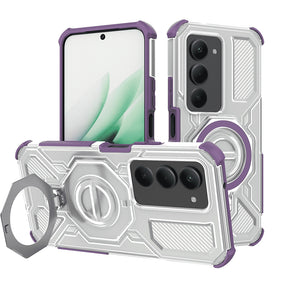 Husa de protectie Techsuit Carbon Shield PRO compatibil cu Xiaomi Redmi 15 4G / Redmi 15 5G, Mov Transparent