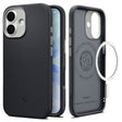 Husa de protectie Spigen Caseology Nano Pop MagSafe (ACS10366) compatibil cu iPhone 17, Negru Sesame