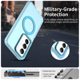 Husa de protectie Techsuit CandyCase MagSafe compatibil cu Xiaomi Redmi 15 4G / Redmi 15 5G, Albastru