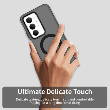 Husa de protectie Techsuit CandyCase MagSafe compatibil cu Xiaomi Redmi 15 4G / Redmi 15 5G, Negru