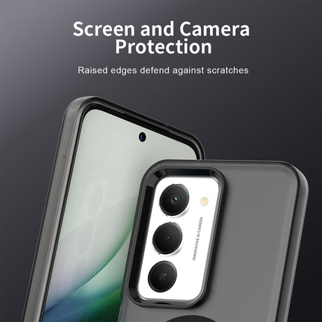 Husa de protectie Techsuit CandyCase MagSafe compatibil cu Xiaomi Redmi 15 4G / Redmi 15 5G, Negru