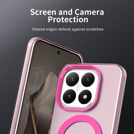 Husa de protectie Techsuit CandyCase MagSafe compatibil cu Xiaomi 15T, Roz