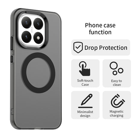 Husa de protectie Techsuit CandyCase MagSafe compatibil cu Xiaomi 15T, Negru
