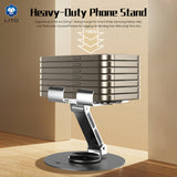 Suport Lito Phone (LT-H01), Foldable, 360° rotation, One-Hand Operation, Universal, Anti-Slip Design, Gri
