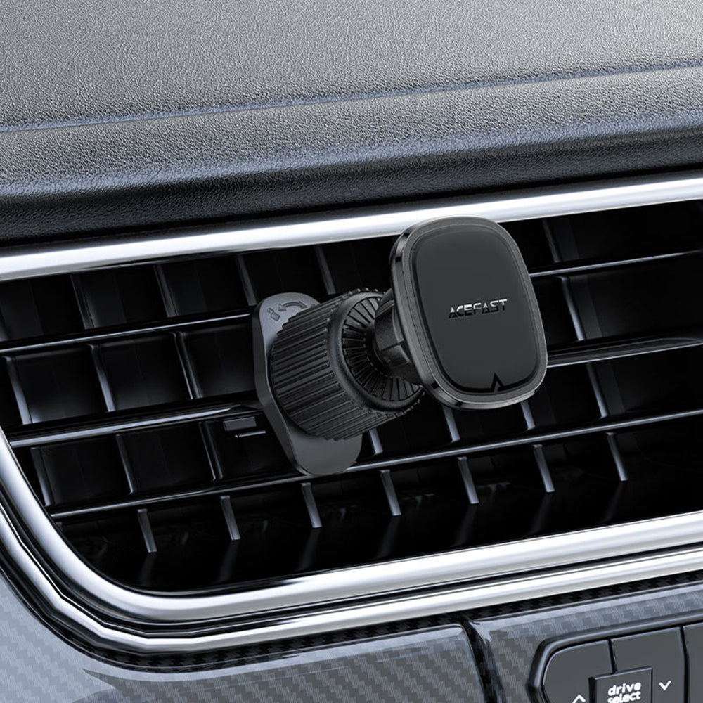 Suport Acefast (D34), for Air Vent, Strong Magnetic Grip, Secure Adhesive, Non-Slip, Universal, Negru