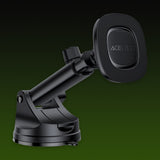Suport Acefast with Wireless Charging (D47), for Dashboard, Magnetic Grip, Lock Clip, 15W, for 4.7-6.9" Phones, Negru